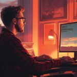 Generated by Cyphur, A Content Creator Sitting at a Desk ffb4cf3e-13d2-4330-8e73-6152a04c40b9_3